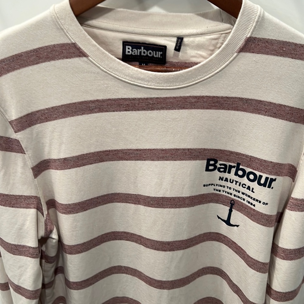 Barbour crewneck sweater, size medium